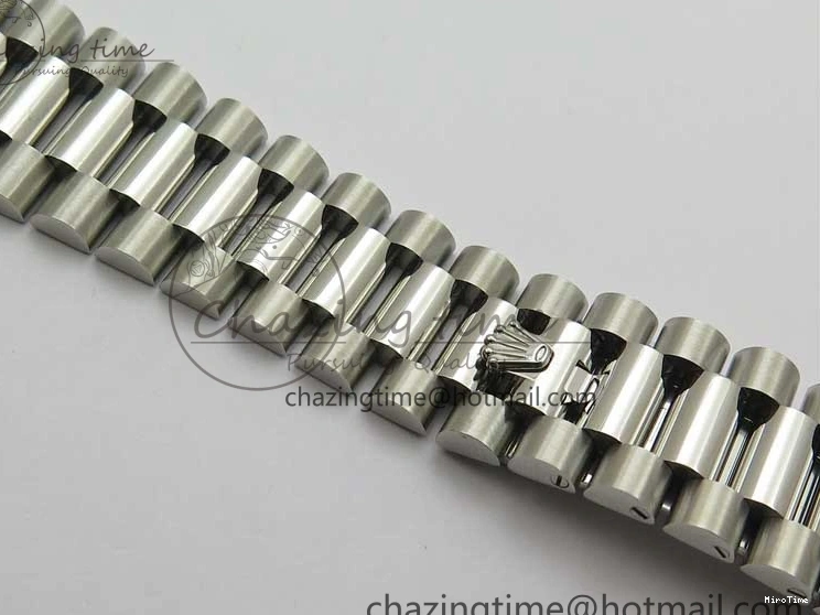 MiroTime 0421 WaterResistant Day Date 40 SS Bp Maker 1:1 Best Edition Tiffany Blue Roman Dial on SS Bracelet A 2549